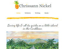 Tablet Screenshot of chrissannnickel.com